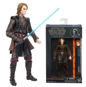 Hasbro Star Wars #12 Anakin Skywalker 6 inch Action Figure Orange Line